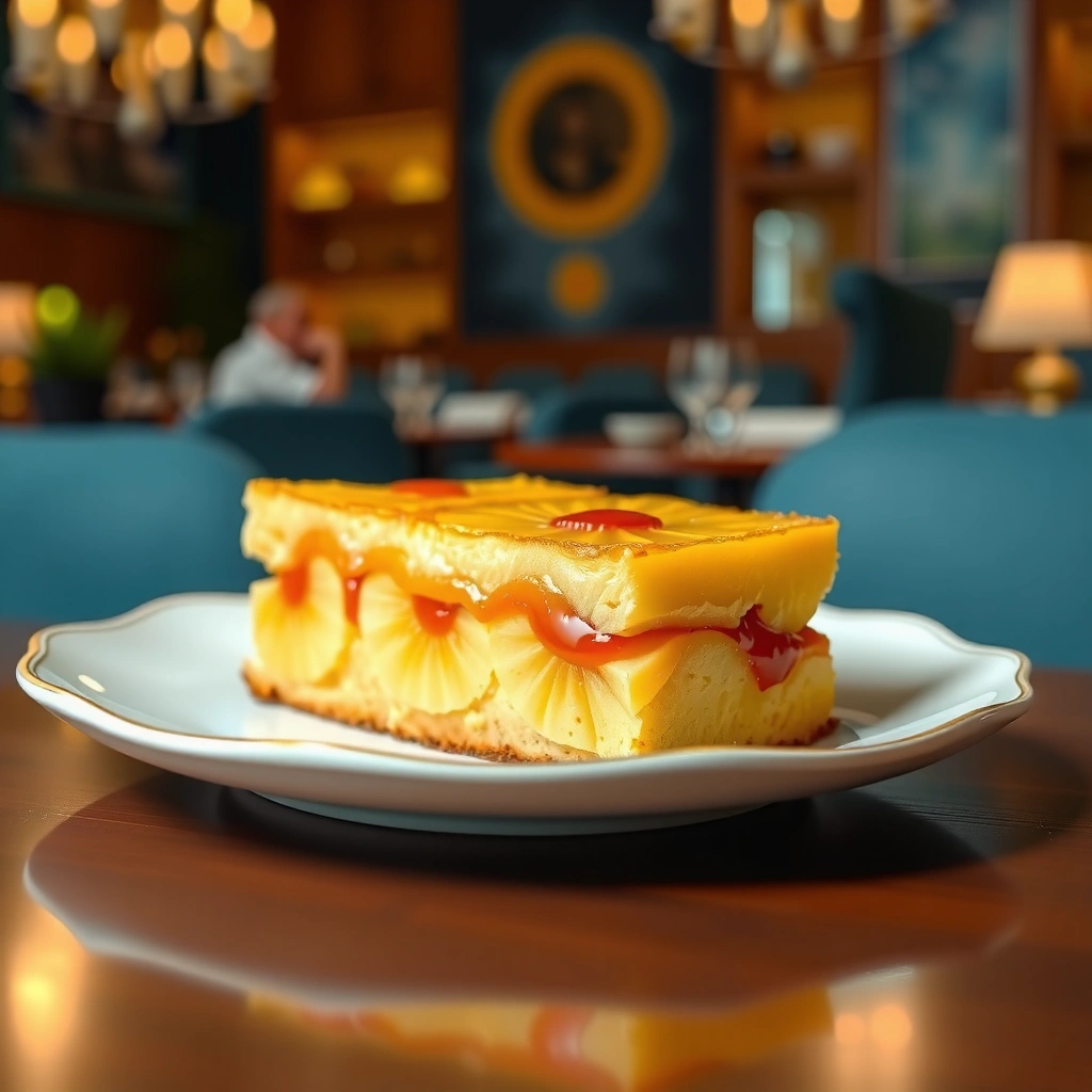 Pan Setup - pineapple upside down cake recipe cake mix