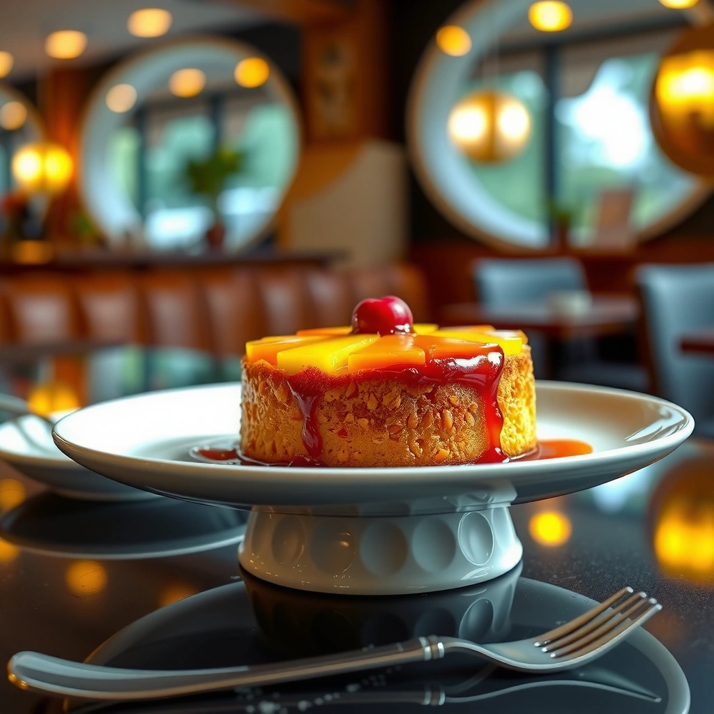 Pan Setup - easy pineapple upside down cake recipe