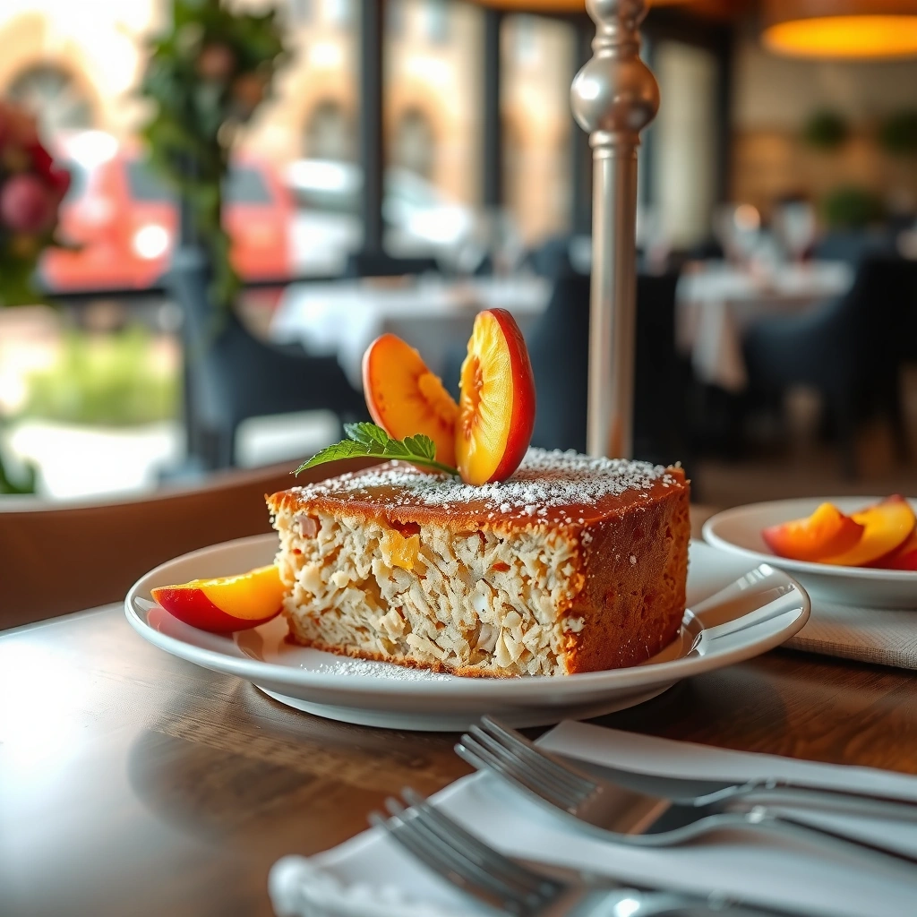Peach Cake - recipe for peach cake