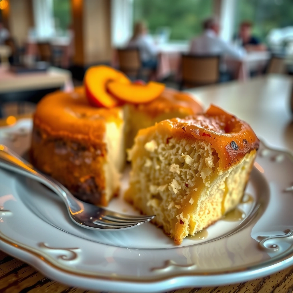 Peach Cobbler Pound Cake - peach cobbler pound cake recipe