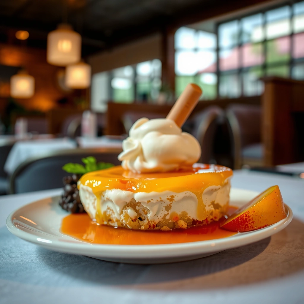 Peach Dump Cake - recipe for peach dump cake