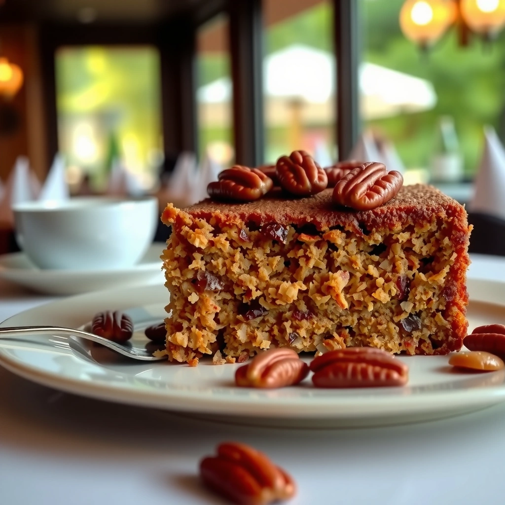 Pecans - pecan cake recipe