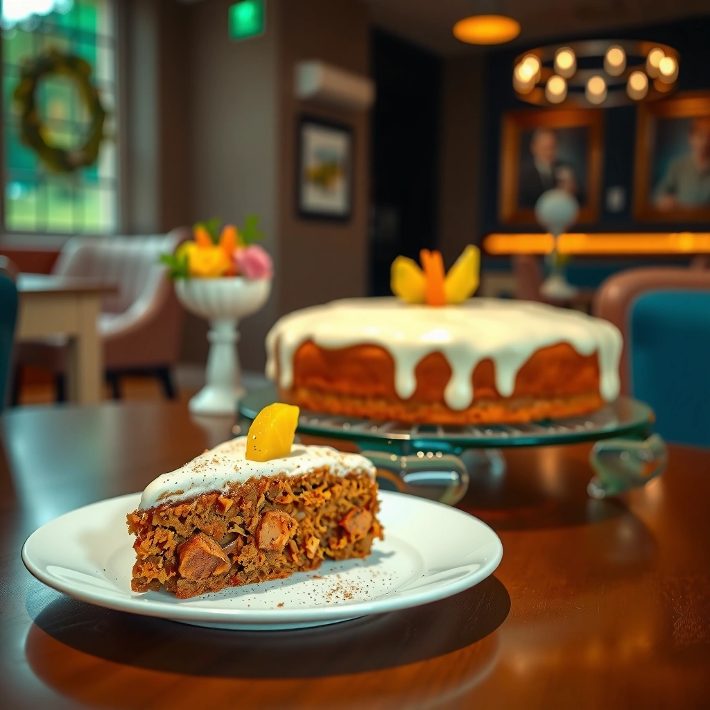 Pineapple - carrot cake recipe using pineapple