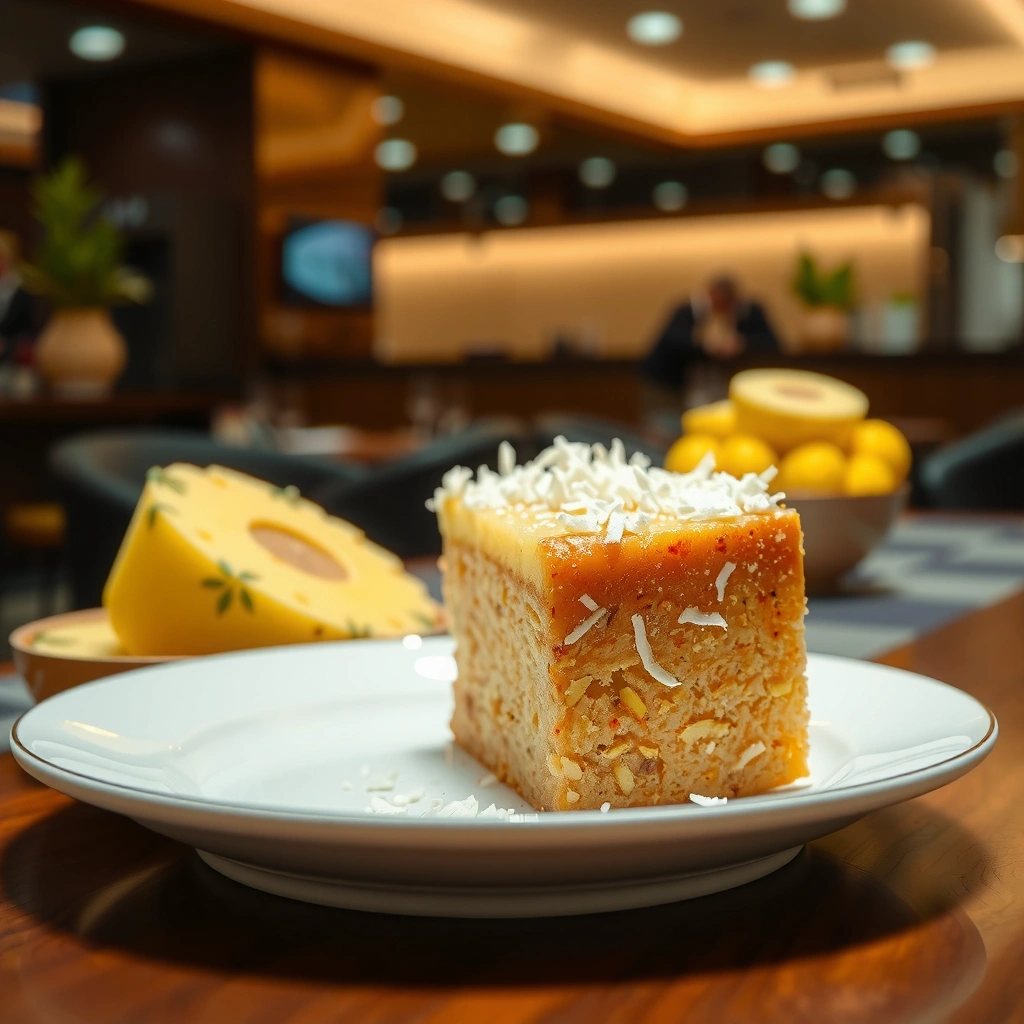 Pineapple and Coconut Cake - cake with pineapple and coconut recipe