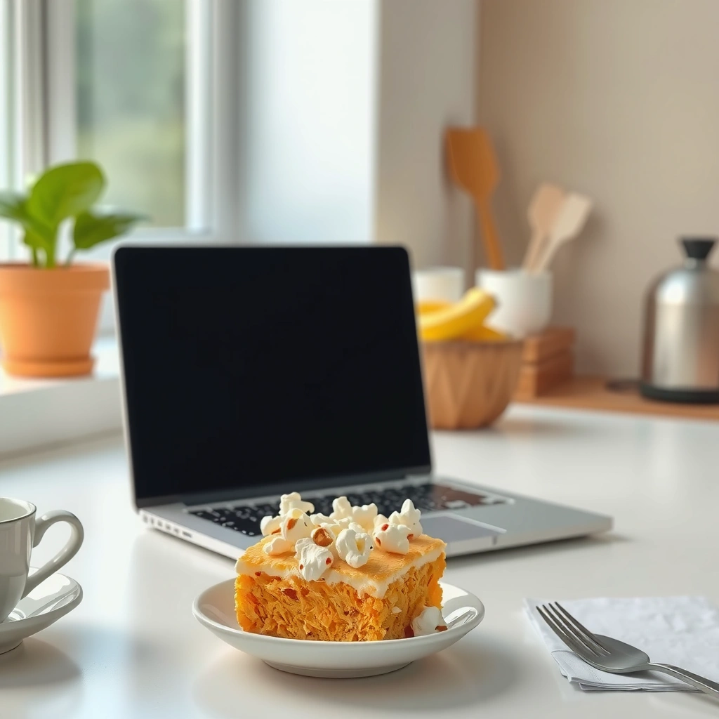 Popcorn Cake - popcorn cake recipe