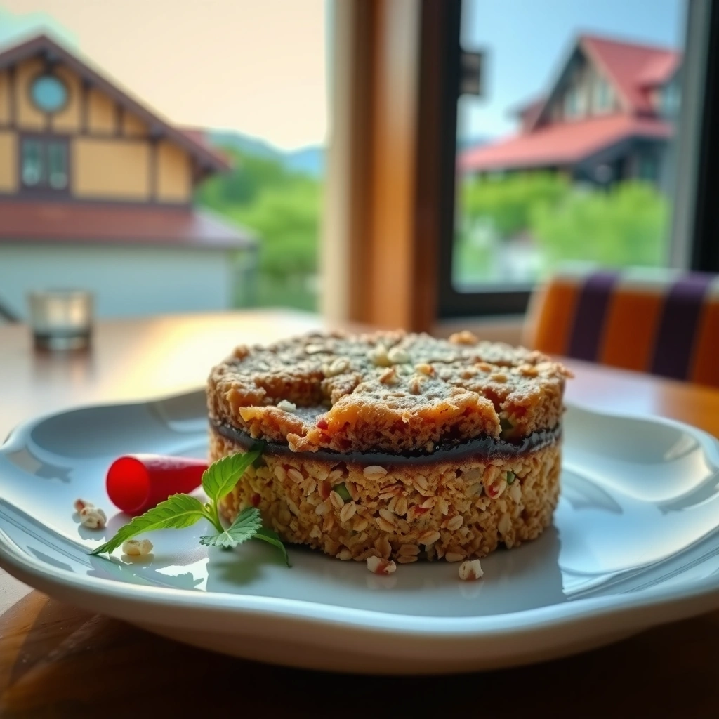 Prep and Mixing Steps - oat cake recipe