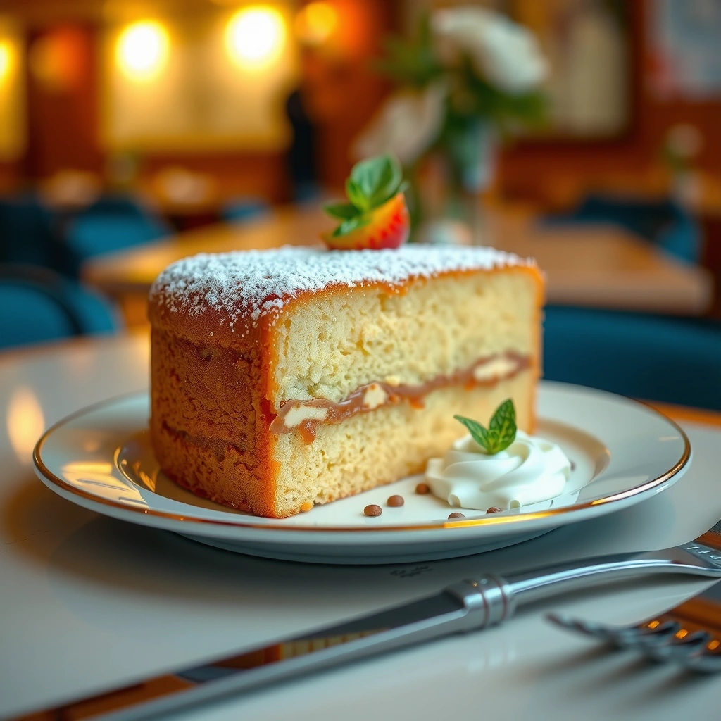 Prep Your Pan and Oven - easy recipe for a sponge cake