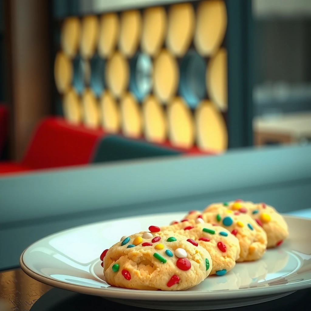 Quick Cake-Mix Method - funfetti cookies recipe from cake mix