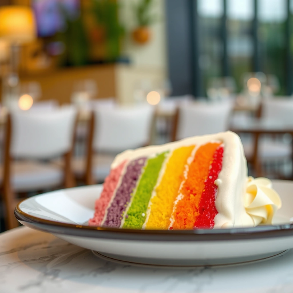 Rainbow Cake Batter - cake rainbow recipe