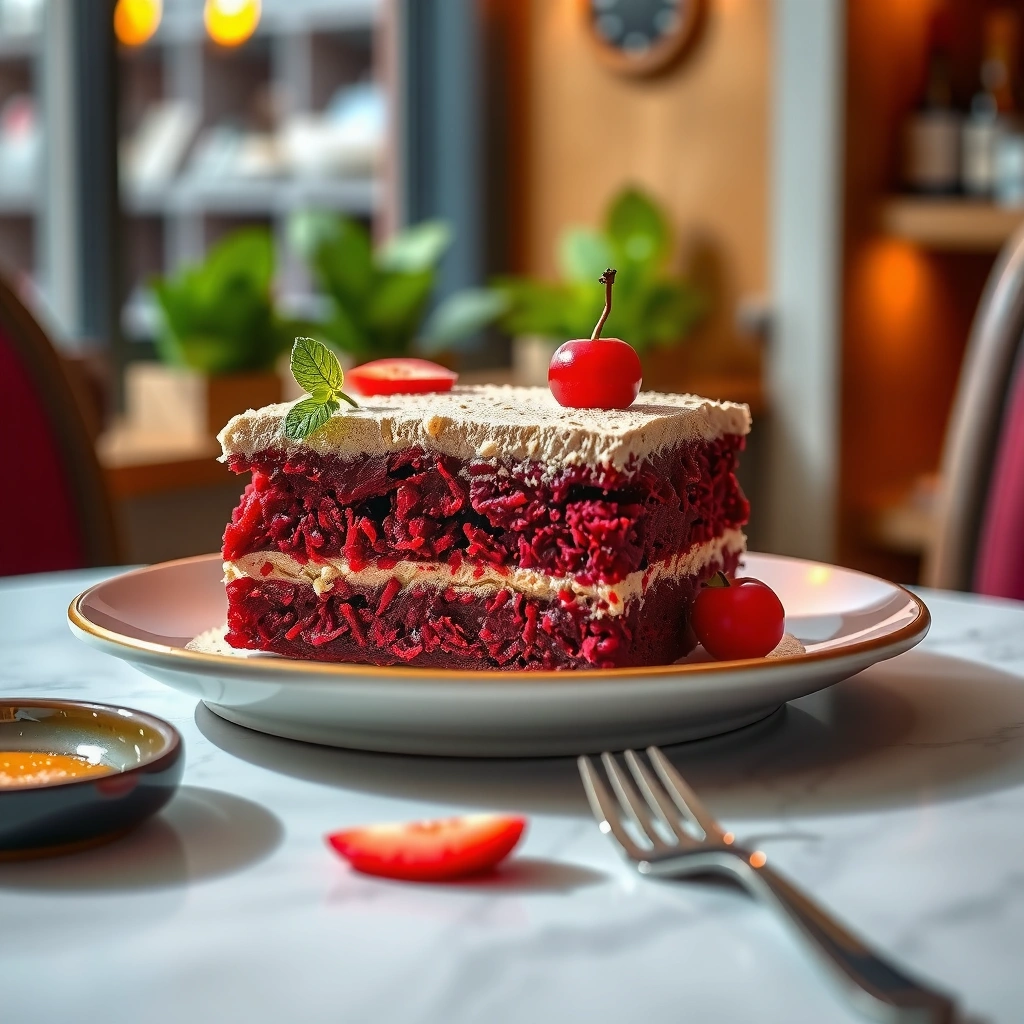 Red Cake - easy red cake recipe