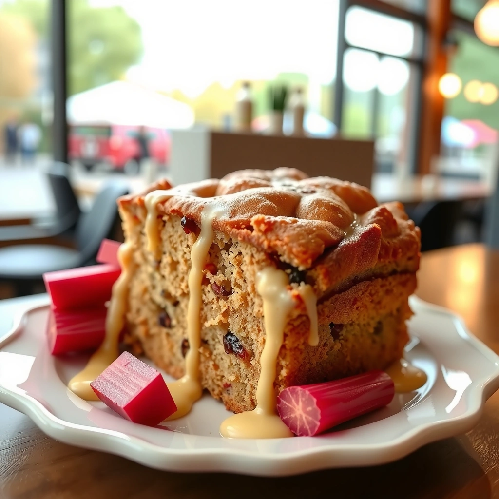 Rhubarb - rhubarb coffee cake recipe