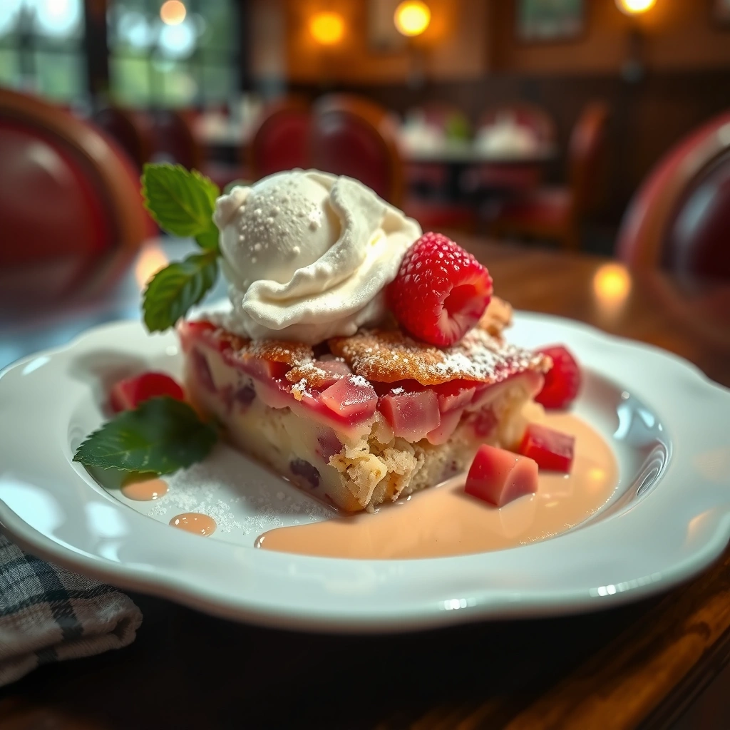 Rhubarb - rhubarb dump cake recipe