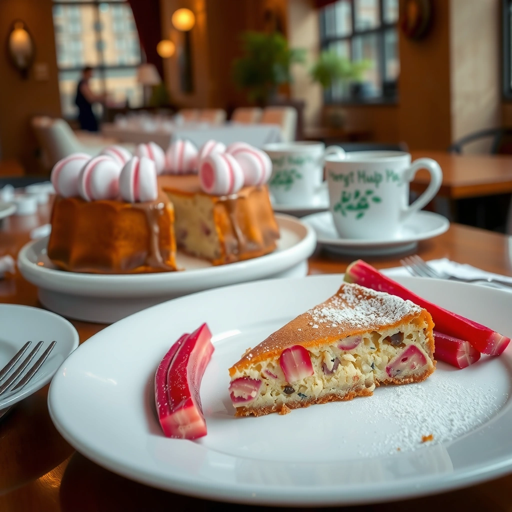 Rhubarb Coffee Cake - rhubarb coffee cake recipe