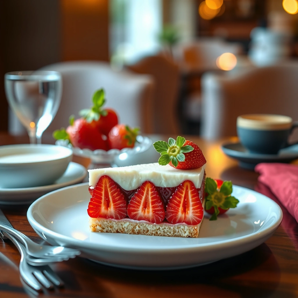 Simple Prep Steps - strawberry cake recipe easy