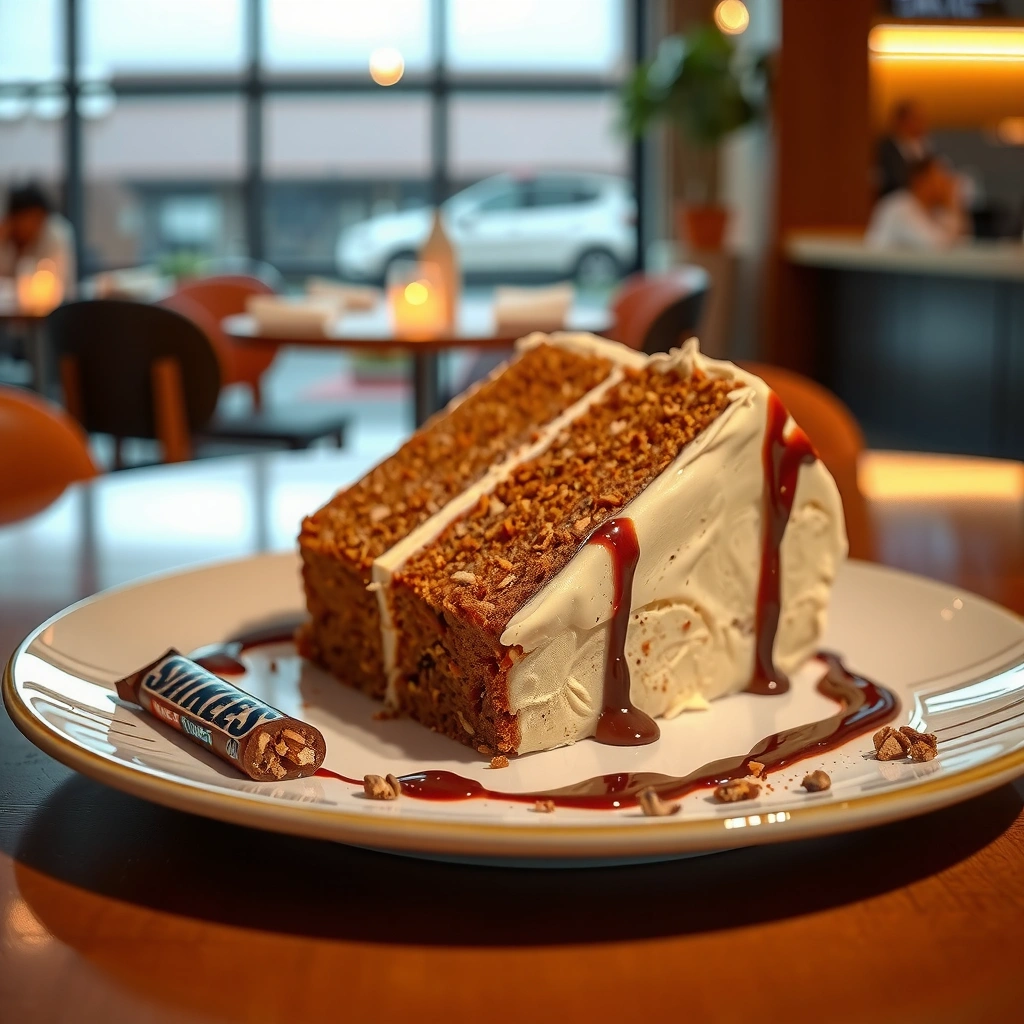 Snickers Cake - snickers cake recipe