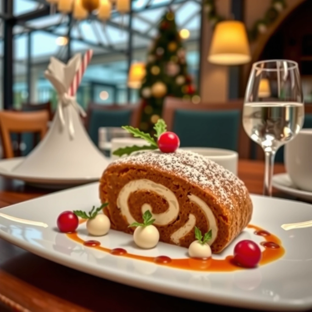 Sponge Roll - christmas log cake recipe