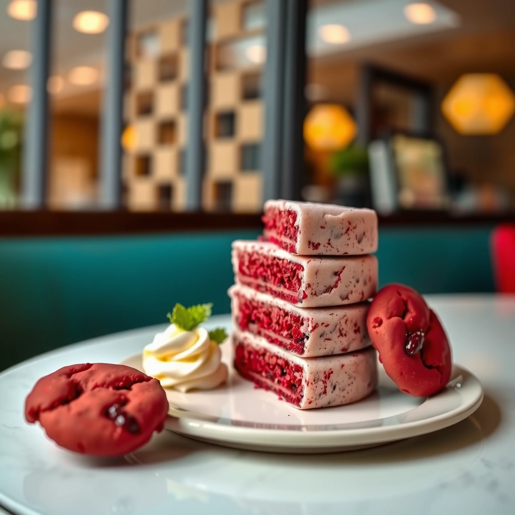 Step-by-Step Instructions - red velvet cake cookies recipe