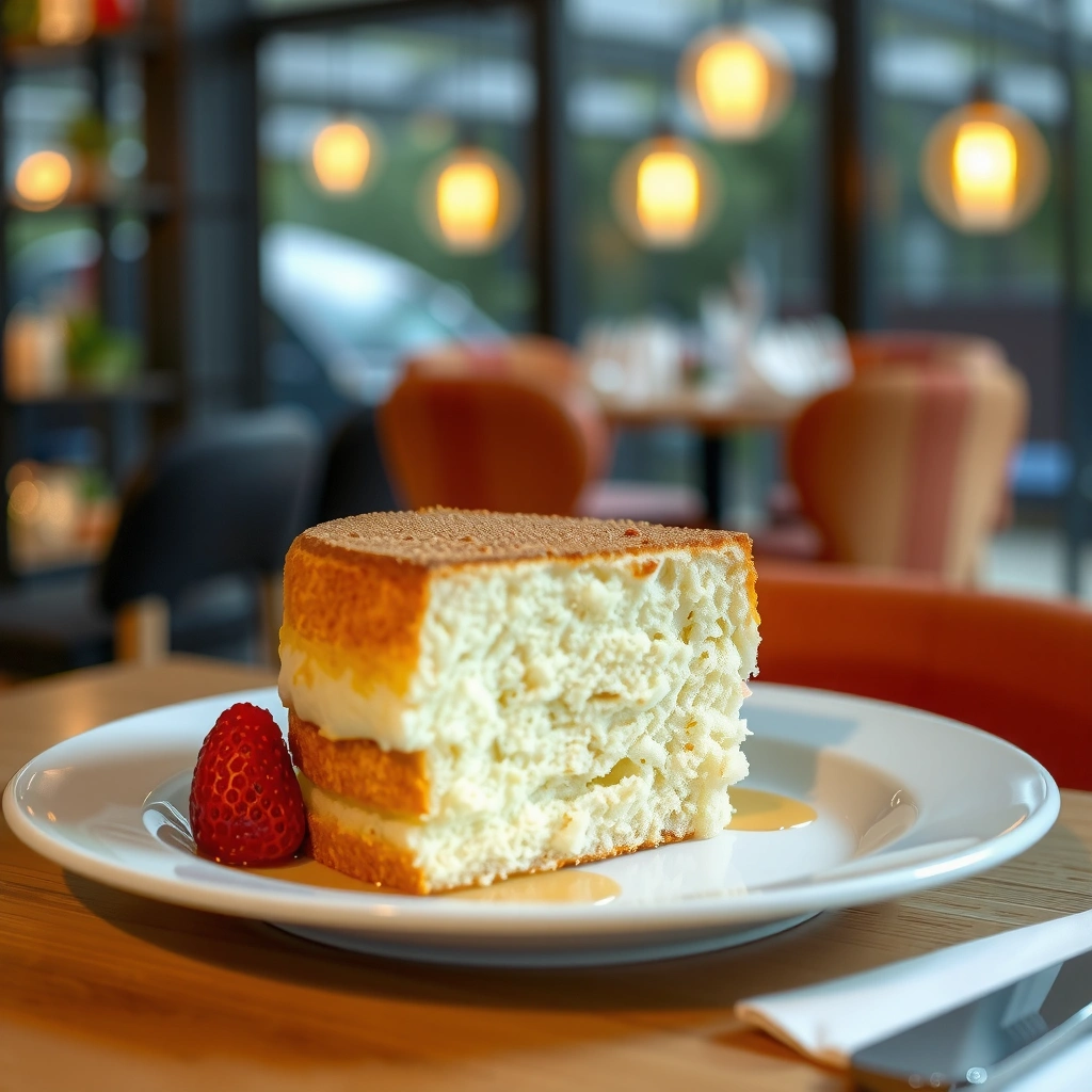 Step-by-Step Method - hot milk sponge cake recipe