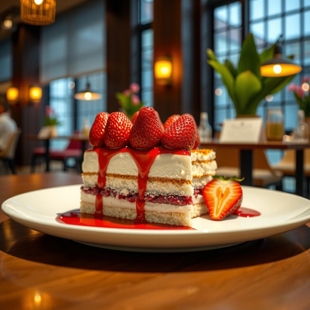 Strawberries - strawberry cake recipe best