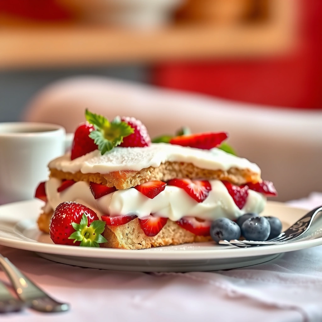 Strawberries - strawberry short cake recipe