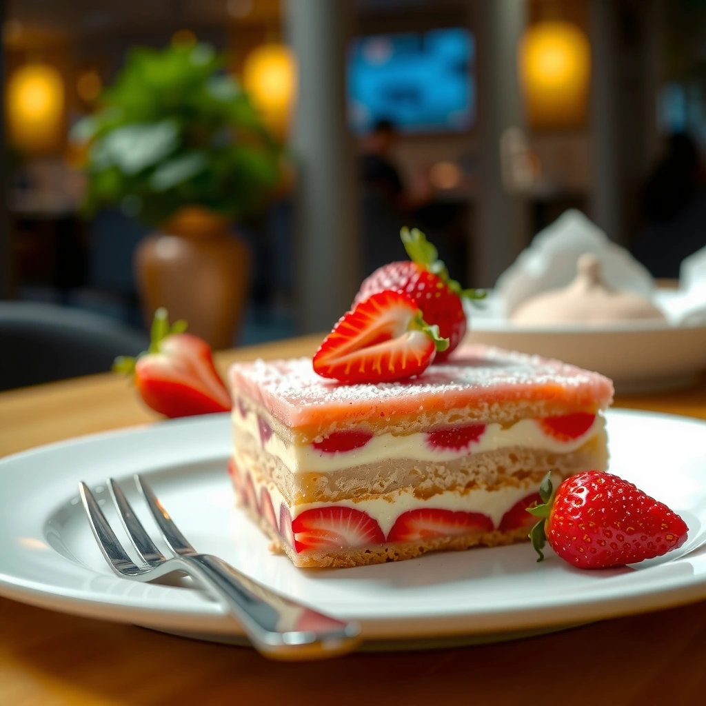 Strawberry Batter - strawberry cake recipe from scratch