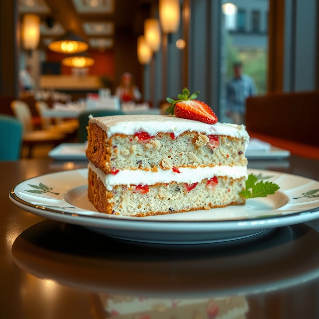 Strawberry Cake - recipe for strawberry cake