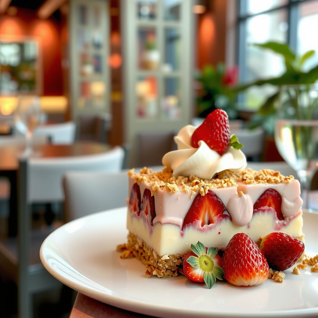 Strawberry Crunch Cake - strawberry crunch cake recipe