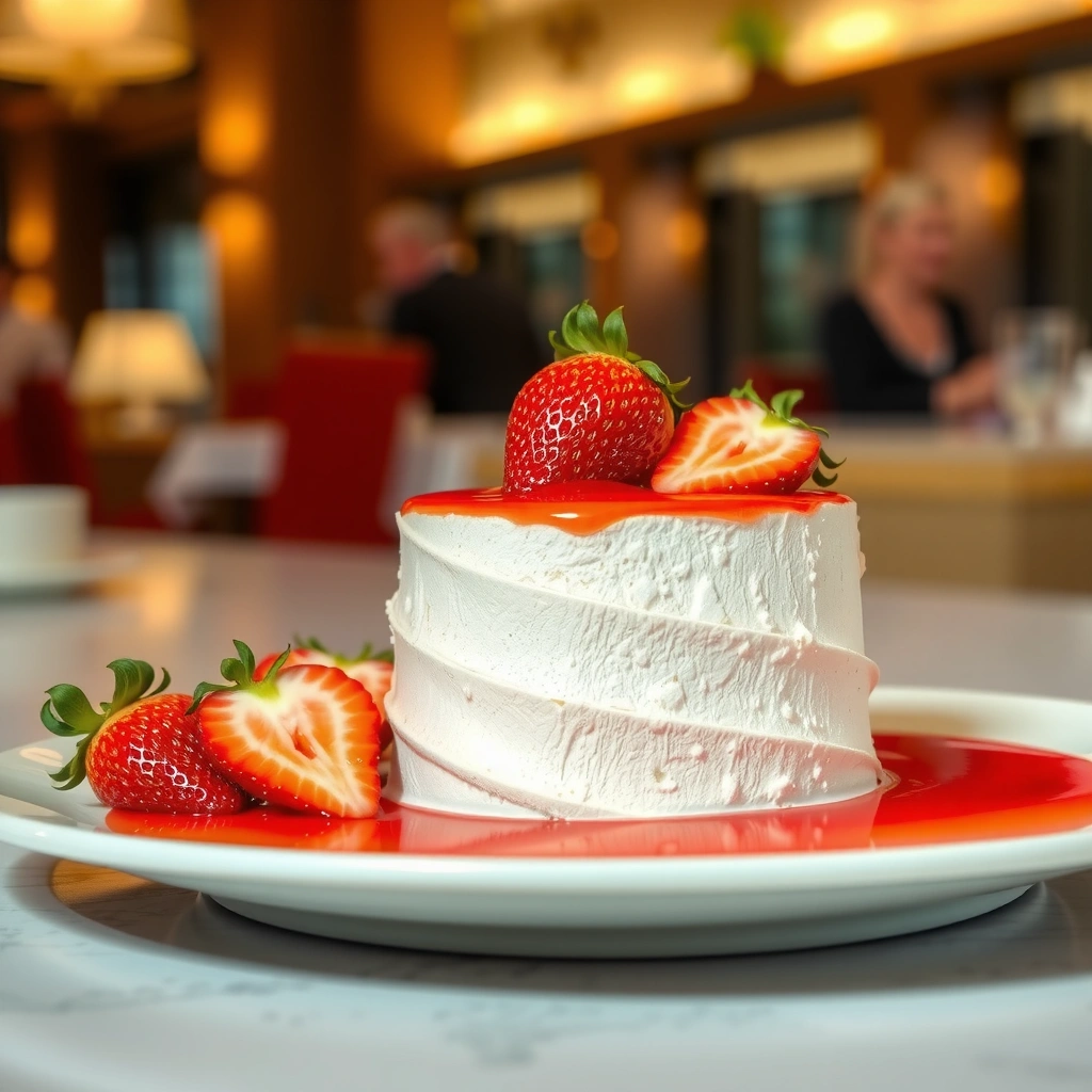 Strawberry Jello Layer - strawberry cake recipe with jello