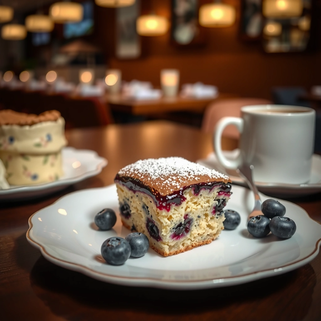 Streusel Topping - recipes for blueberry coffee cake