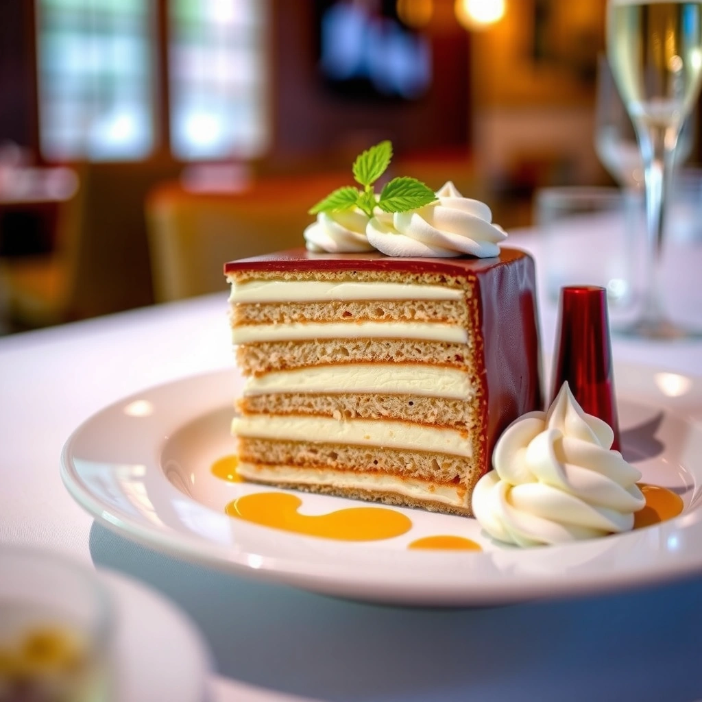 Thin Cake Layers - doberge cake recipe
