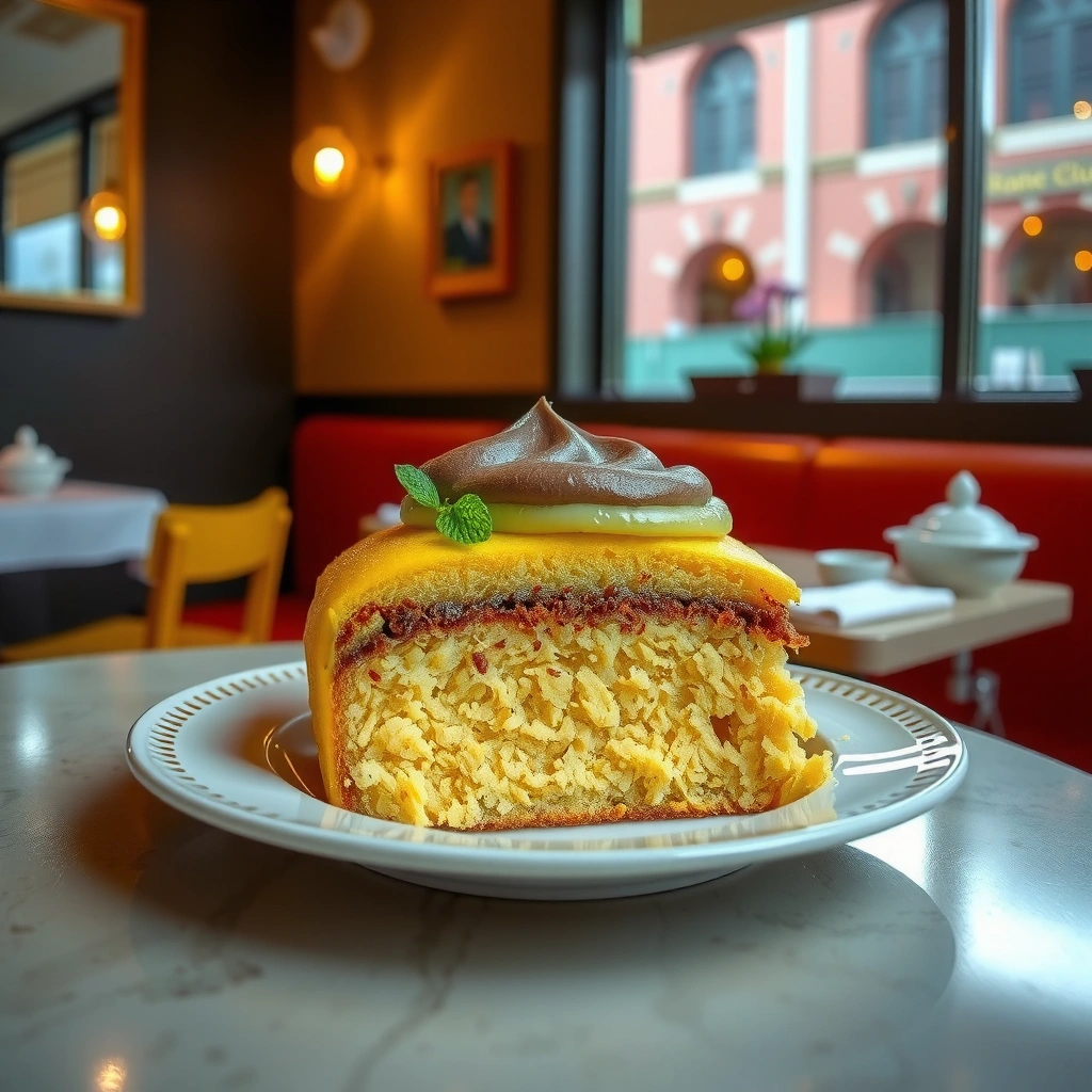 Yellow Cake - yellow cake with chocolate frosting recipe